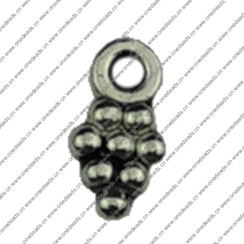 Pendant. Fashion Zinc Alloy jewelry findings.Fruit 4x8mm. Sold by KG