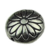 Beads. Fashion Zinc Alloy jewelry findings.12x12mm. Hole size:1mm. Sold by KG