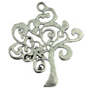 Pendant. Fashion Zinc Alloy jewelry findings.Tree 30x40mm. Sold by KG