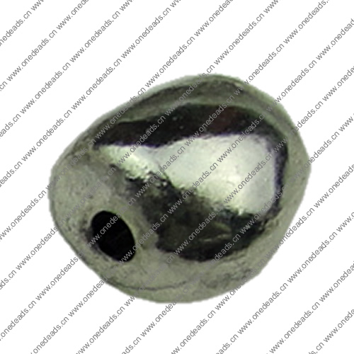 Beads. Fashion Zinc Alloy jewelry findings.10x10mm. Hole size:1mm. Sold by KG