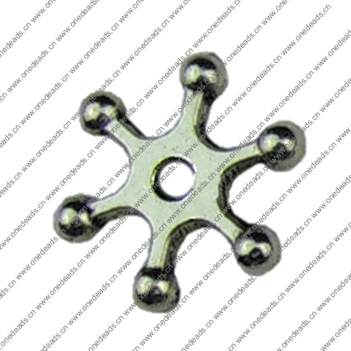 Beads Caps. Fashion Zinc Alloy Jewelry Findings.12x12mm Hole size:1mm. Sold by KG