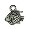 Pendant. Fashion Zinc Alloy jewelry findings.Animal 10x10mm. Sold by KG
