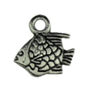 Pendant. Fashion Zinc Alloy jewelry findings.Animal 10x10mm. Sold by KG