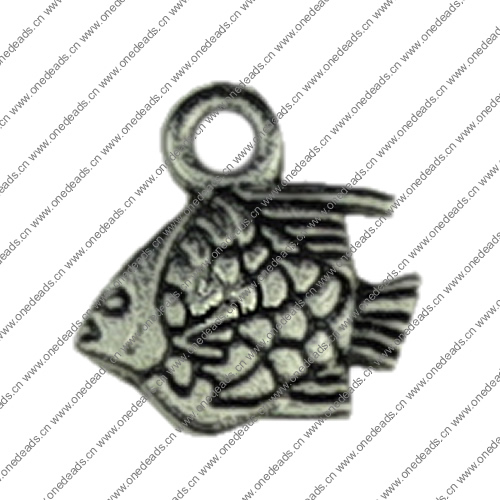 Pendant. Fashion Zinc Alloy jewelry findings.Animal 10x10mm. Sold by KG