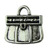 Pendant. Fashion Zinc Alloy jewelry findings.Wrap 17x17mm. Sold by KG