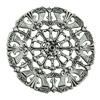 Pendant. Fashion Zinc Alloy jewelry findings.60x60mm. Sold by KG

