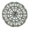 Pendant. Fashion Zinc Alloy jewelry findings.60x60mm. Sold by KG