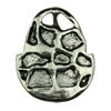Pendant. Fashion Zinc Alloy jewelry findings.55x67mm. Sold by KG
