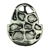 Pendant. Fashion Zinc Alloy jewelry findings.55x67mm. Sold by KG