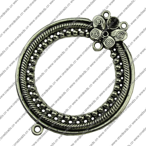 Connector. Fashion Zinc Alloy Jewelry Findings.50x60mm. Sold by KG  