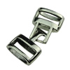 Clasps. Fashion Zinc Alloy Jewelry Findings.15x7x8mm. Hole:11x4.7mm. Sold by KG
