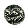 Beads. Fashion Zinc Alloy jewelry findings. 9x9mm. Hole size:1mm. Sold by KG
