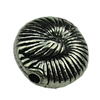 Beads. Fashion Zinc Alloy jewelry findings. 9x9mm. Hole size:1mm. Sold by KG