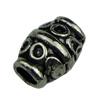 Beads. Fashion Zinc Alloy jewelry findings.8x6mm. Hole size:2.5mm. Sold by KG
