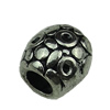 Europenan style Beads. Fashion jewelry findings.9x9mm, Hole size:4mm. Sold by KG 
