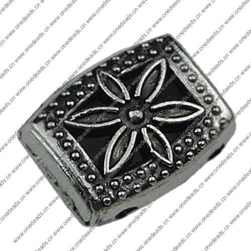 Beads. Fashion Zinc Alloy jewelry findings.10x14mm. Hole size:2mm. Sold by KG