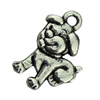 Pendant. Fashion Zinc Alloy jewelry findings.Animal 12x18mm. Sold by KG
