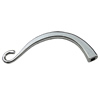 Clasps Zinc Alloy Jewelry Findings Lead-free, 60x20mm, hole:2.5x4.5mm, Sold by KG