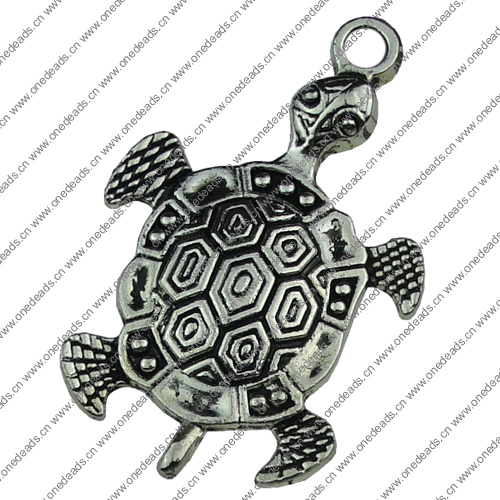 Pendant. Fashion Zinc Alloy jewelry findings.Animal 28x45mm. Sold by KG