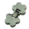 Clasps. Fashion Zinc Alloy Jewelry Findings.18x20mm. Hole:11x1.8mm. Sold by KG