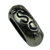 Europenan style Beads. Fashion jewelry findings.4.8x13mm, Hole size:8mm. Sold by KG 