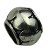 Europenan style Beads. Fashion jewelry findings.7.5x10mm, Hole size:7.5mm. Sold by KG 