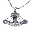 wholesale Retro steampunk Anchor gears pendant link chain necklace costume jewelry punk friendship gifts Sold by Stiand