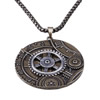 wholesale Retro steampunk Gears pendant link chain necklace costume jewelry punk friendship gifts Sold by Stiand
