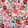 Fashion Mixed Style Cartoo Heart Round Glass Cabochon Dome Cameo Jewelry Finding 12mm Sold by PC
