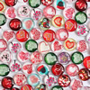 Fashion Mixed Style Cartoo Heart Round Glass Cabochon Dome Cameo Jewelry Finding 12mm Sold by PC