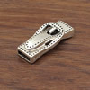 Magnetic Clasps, Zinc Alloy Bracelet Findinds,27x12mm, Hole size:7x2.5mm, Sold by PC