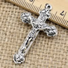 Pendant. Fashion Zinc Alloy jewelry findings.Cross 40x24.5mm. Sold by PC
