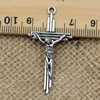 Pendant. Fashion Zinc Alloy jewelry findings.Cross 41.5x21mm. Sold by PC