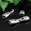 Clasps. Fashion Zinc Alloy Jewelry Findings.32x9mm. Hole:6x3mm. Sold by PC
