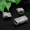 Magnetic Clasps, Zinc Alloy Bracelet Findinds,22x13mm, Hole size:11x7mm, Sold by PC