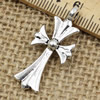 Pendant. Fashion Zinc Alloy jewelry findings.Cross 33x15mm. Sold by KG
