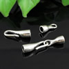 Clasps. Fashion Zinc Alloy Jewelry Findings.28x6mm. Hole:3mm. Sold by KG