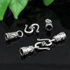 Clasps. Fashion Zinc Alloy Jewelry Findings.36x13mm. Hole:4mm. Sold by KG