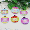 Wooden Pendant, Fashion DIY-accessories Mixed color Christmas Lamp 29x27mm, Sold by PC