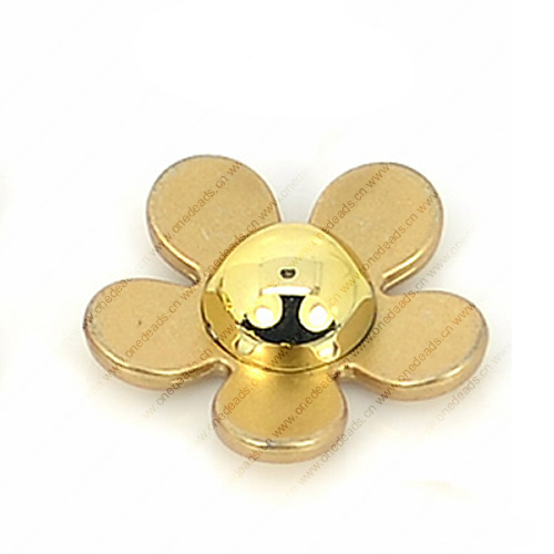 FlatBack Resin Gold Daisy Flower Cabochons Jewelry Fit Mobile Phone Headwear DIY Handmade Decoration Accessory 28mm Sold by PC