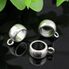 Bail Beads. Fashion Zinc Alloy Jewelry Findings.13x5mm.Inner dia:6mm Sold by KG