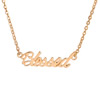 New 2015 Fashion Cute "Blessed " Pendant Necklace Metal Alloy with Chain Made Jewelry 3x3.5mm Sold by Stiand
