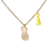 New 2015 Fashion Cute"Pineapple" Pendant Necklace Metal Alloy with Chain Made Jewelry Sold by Stiand
