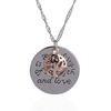 New 2015 Fashion Cute Pendant Necklace Metal Alloy with Chain Made Jewelry Sold by Stiand