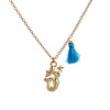 New 2015 Fashion Cute"Mermaid" Pendant Necklace Metal Alloy with Chain Made Jewelry Sold by Stiand
