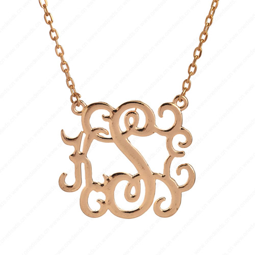 New 2015 Fashion Cute Pendant Necklace Metal Alloy with Chain Made Jewelry 3x3.5mm Sold by Stiand