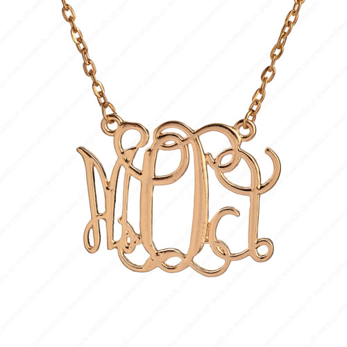 New 2015 Fashion Cute Pendant Necklace Metal Alloy with Chain Made Jewelry 3x3.5mm Sold by Stiand