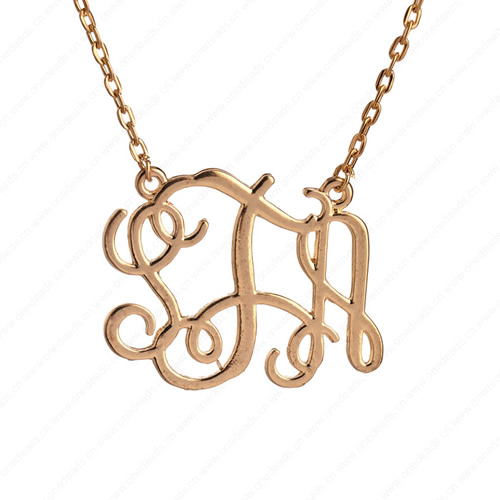 New 2015 Fashion Cute Pendant Necklace Metal Alloy with Chain Made Jewelry 3x3.5mm Sold by Stiand