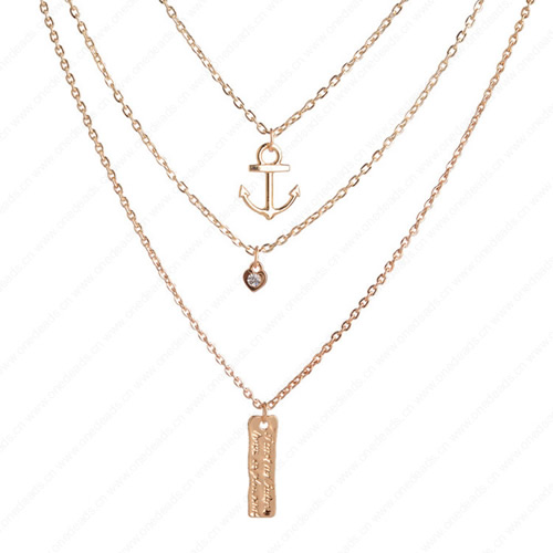 New 2015 Fashion Cute Pendant Necklace Metal Alloy with Chain Made Jewelry Sold by Stiand