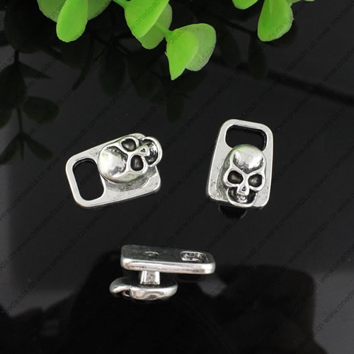 Clasps. Fashion Zinc Alloy jewelry findings.21.5x15.5mm. Sold by KG